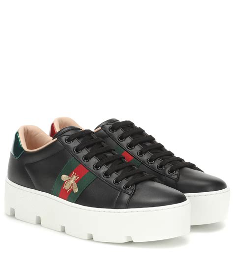 gucci damo leather sneaker|gucci ace sneakers sale.